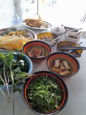 Kitchen area at Thảo Tâm in Ho Chi Minh City