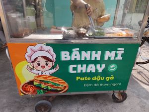 Best vegan bánh mi at HỒNG ÂN in Ho Chi Minh City