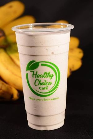 Goodness Banana Smoothies at Healthy Choice Cafe-Marikina/Rizal in Cainta