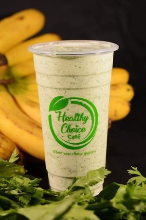Celery Banana Smoothies at Healthy Choice Cafe-Marikina/Rizal in Cainta