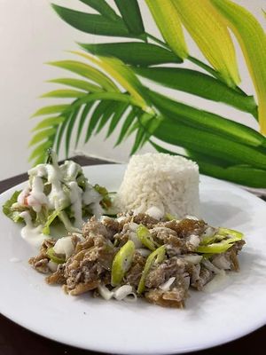 Sisig Rice Meal at Healthy Choice Cafe-Marikina/Rizal in Cainta