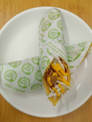Double Pita Shawarma at Healthy Choice Cafe-Marikina/Rizal in Cainta