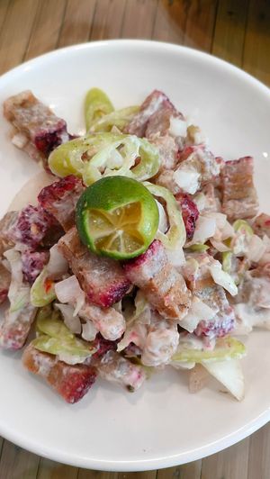 Vechon Sisig at Healthy Choice Cafe-Marikina/Rizal in Cainta