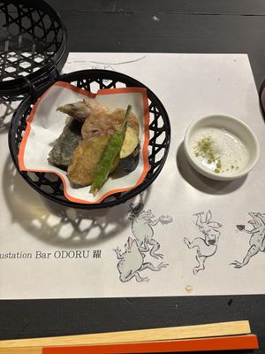   at Japanese Fermented Degustation Bar ODORU in Osaka
