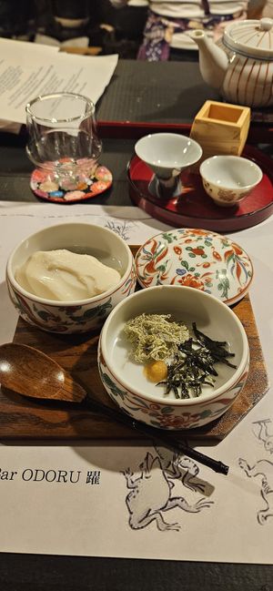   at Japanese Fermented Degustation Bar ODORU in Osaka