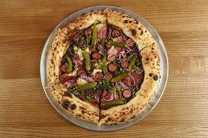 Пицца Барбекю Веган. at Station Pizza  in Kyiv