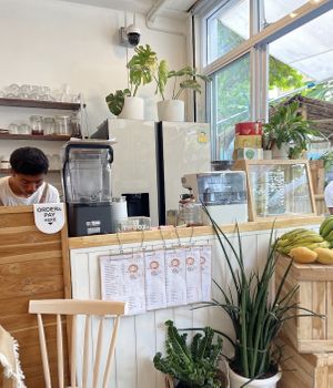 cafe  at GIFT Organic Clothing Green Fashion & Cafe in Koh Tao