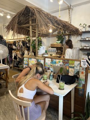   at GIFT Organic Clothing Green Fashion & Cafe in Koh Tao
