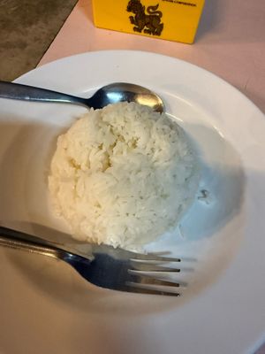 side of rice  at The Last Bar in Krabi