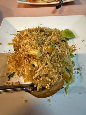 pad thai at The Last Bar in Krabi