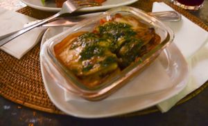 Eggplant lasagna at Avocado Cafe - Chistoprudny in Moscow