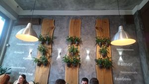 Inside the cafe at Avocado Cafe - Chistoprudny in Moscow