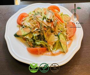 Green Salad – Fresh, Crisp & Nourishing! 🥗🌿  at VOG Kyoto in Kyoto