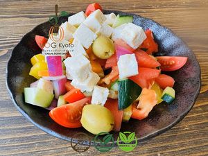 Greek Salad – Fresh, Flavorful & Wholesome! 🥗✨ at VOG Kyoto in Kyoto