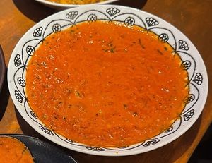 A savory and aromatic twist on a classic, our Keema Masala features finely minced soy meat cooked in a rich, buttery tomato-based gravy infused with traditional spices.  at VOG Kyoto in Kyoto