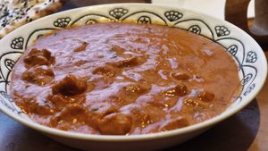 Soy meat curry at VOG Kyoto in Kyoto