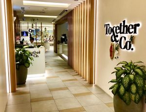 The restaurant  at Together & Co in Dubai