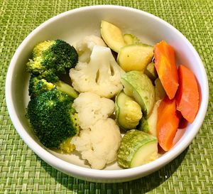 Steamed vegetables  at Together & Co in Dubai