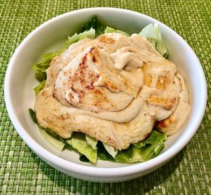 Hummus bowl at Together & Co in Dubai