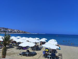 The beach at Seasons in Crete