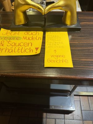 Die veganen Gerichte😄 at Spaghetti Oper in Mannheim