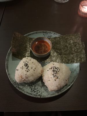 Origiri rice balls  at Heal-thy in Torrevieja