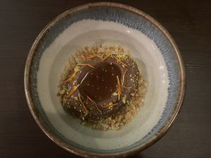 Tofu chocolate mousse  at Heal-thy in Torrevieja