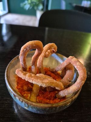 Crispy apero at Heal-thy in Torrevieja