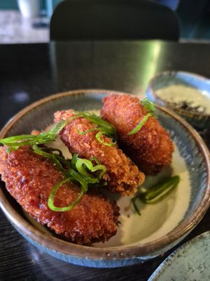 Potato croquettes at Heal-thy in Torrevieja