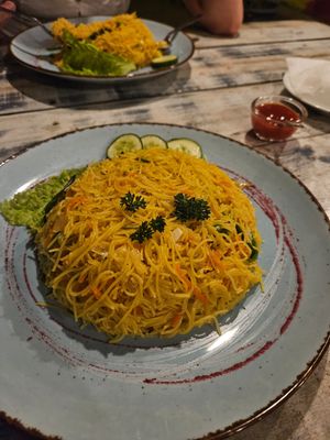 Vegetable Noodles at Royal Tasty Cafe in Dambulla