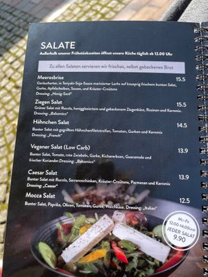 Salads at Café - Lounge - Bar Mocca in Bad Oldesloe