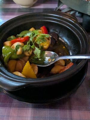 Veggies at Vườn chay Quin's Garden in Dong Ha