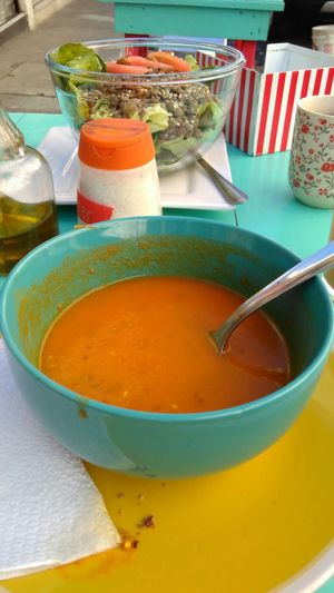 Lunch Menu at Vitaminica Portena in Valparaiso