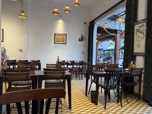 Inside  at Tịnh Tâm Vegan in Hue