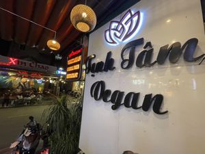 Terrace  at Tịnh Tâm Vegan in Hue