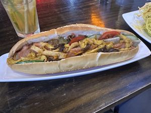 The Sandwichh  at Tịnh Tâm Vegan in Hue