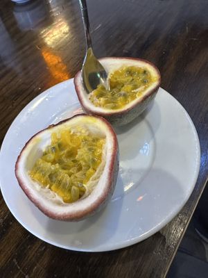 Passion fruit dessertt  at Tịnh Tâm Vegan in Hue