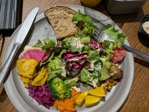 Veggie Plate. at The Making of Harry Potter - The Food Hall in Tokyo