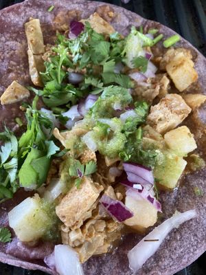   at Casita Vegana in San Bruno