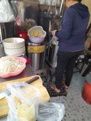 Inside kitchen area at Mỹ Tho in Ho Chi Minh City