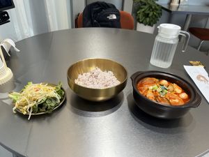 Soft tofu stew 2  at Bapjangin Busan Central Branch in Busan