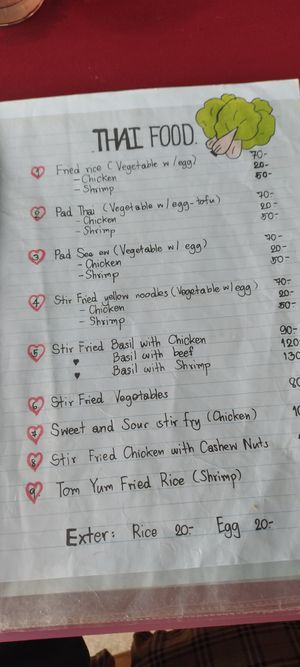  at J&J Restaurant in Koh Lanta