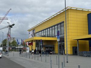 IKEA Building Landsberger Allee.  at IKEA - Berlin-Lichtenber in Berlin