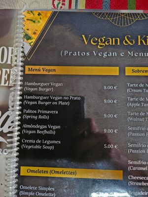 All options come with french fries and beautiful salad. at Snack-Bar Ilhéu Mole in Porto Moniz