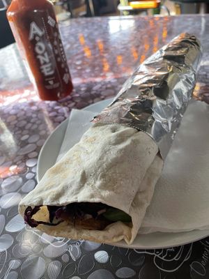 Seitan Dürüm  at Kreuzberg Berliner Streetfood in Nuremberg