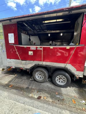 Food truck  at Rastafari - Blazing By The Sea in St Thomas