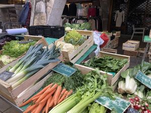 Vegetables  at Old Town Market in Annecy