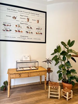 Menu  at lentulus in Mallorca