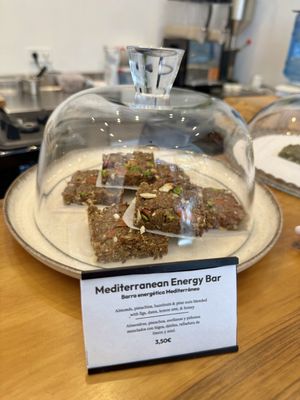 Energy bars, tastes SO fresh 😍  at lentulus in Mallorca