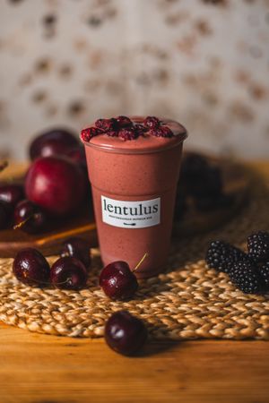 Spring smoothie at lentulus in Mallorca